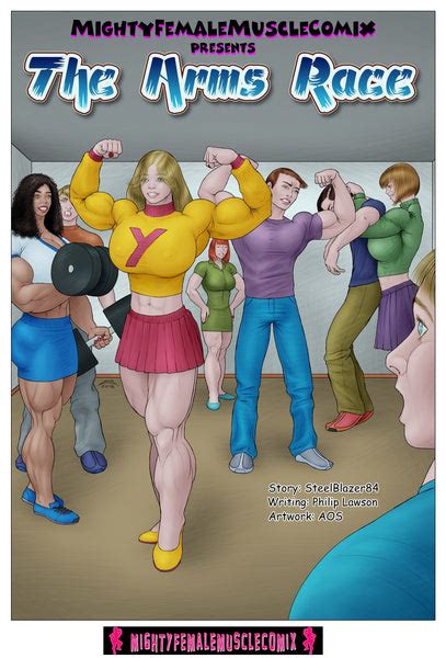 female muscle comics|Mighty Female Muscle Comix